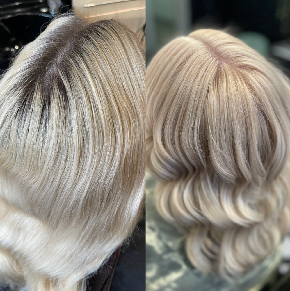 Platinum / Bleach Root Retouch