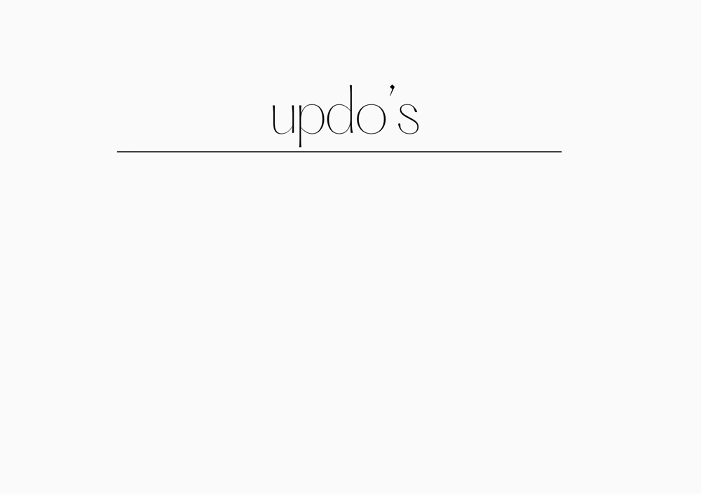 Updos