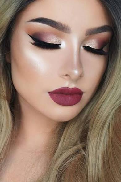 Glam Makeup For Evening Events