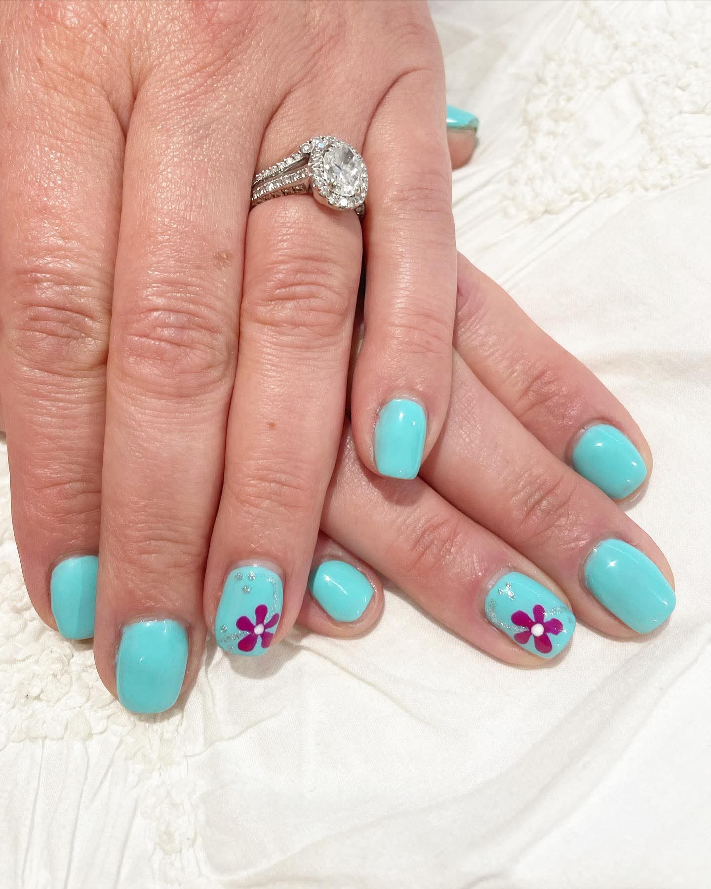 Manicure with Gel Nail Polish at Tips to Toes Nail Studio & Bekah’s Beauty Bar in Hooksett, NH