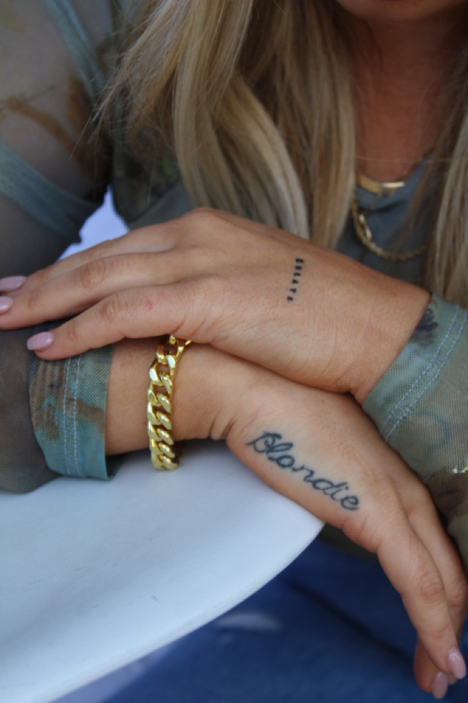 FOR THE LOVE OF BLONDIE