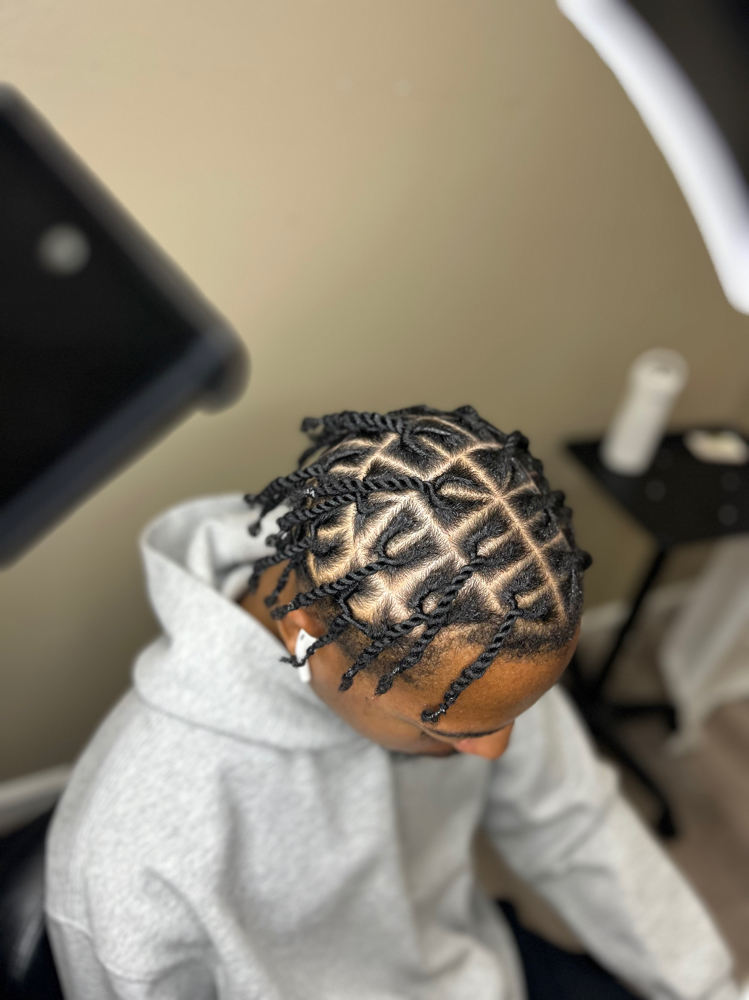 TWO STRAND TWIST (FULL HEAD)