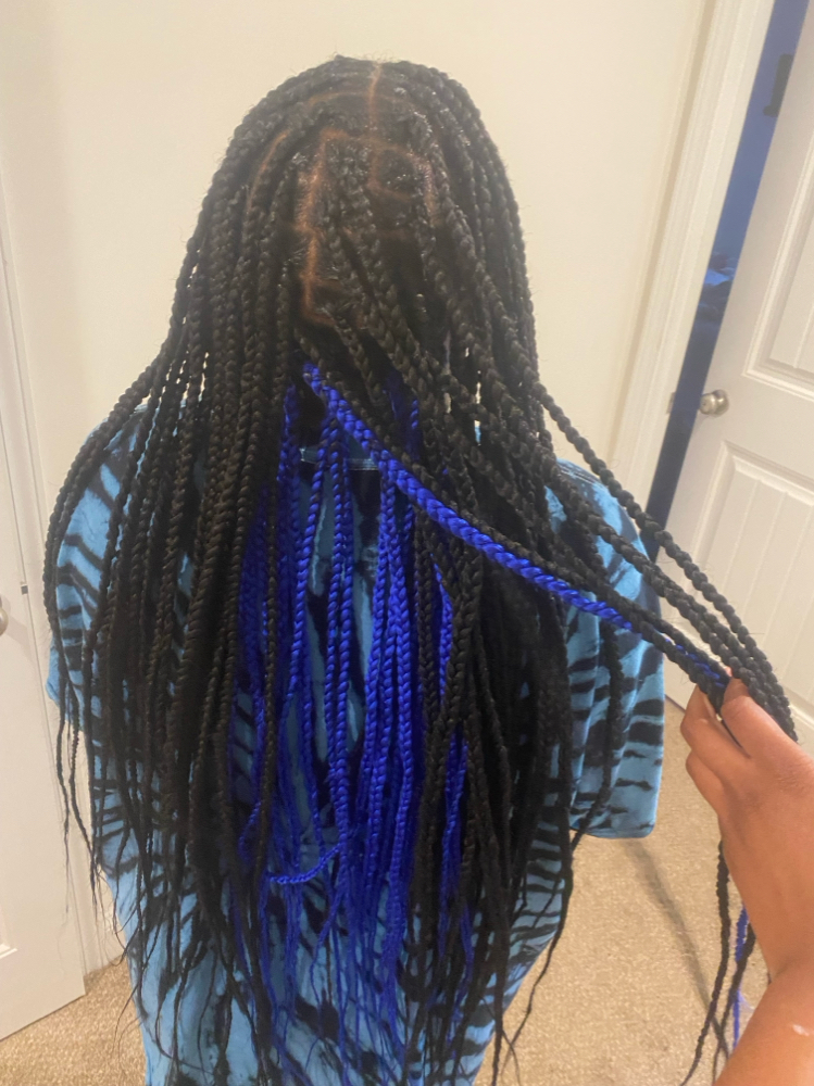 Basic Peekaboo Knotless