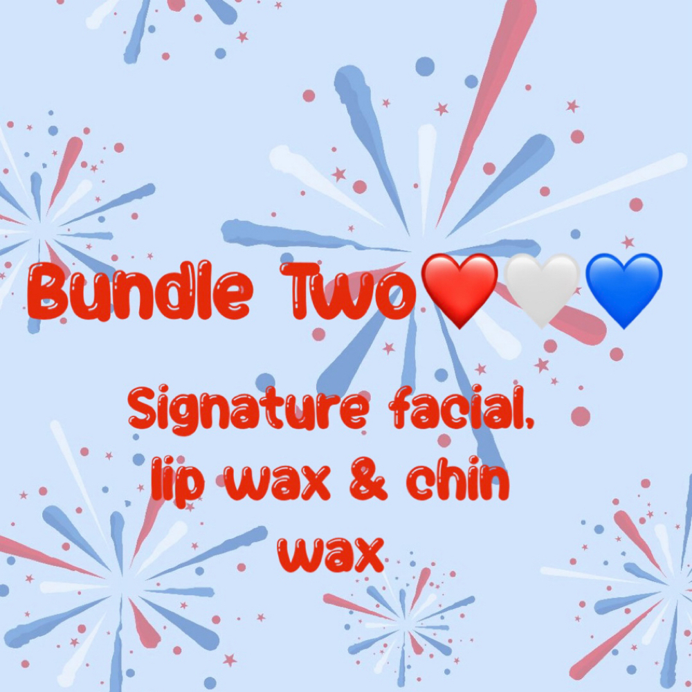 Bundle 2❤️🤍💙 at Small Town Beauty Az in Show Low, AZ