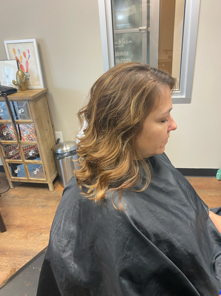 16 Balayage/Ombre, Haircut & Style