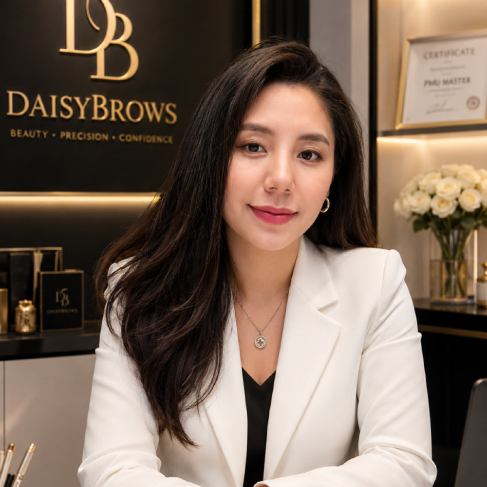 Consultion at browsbydaisy in Greenville, NC