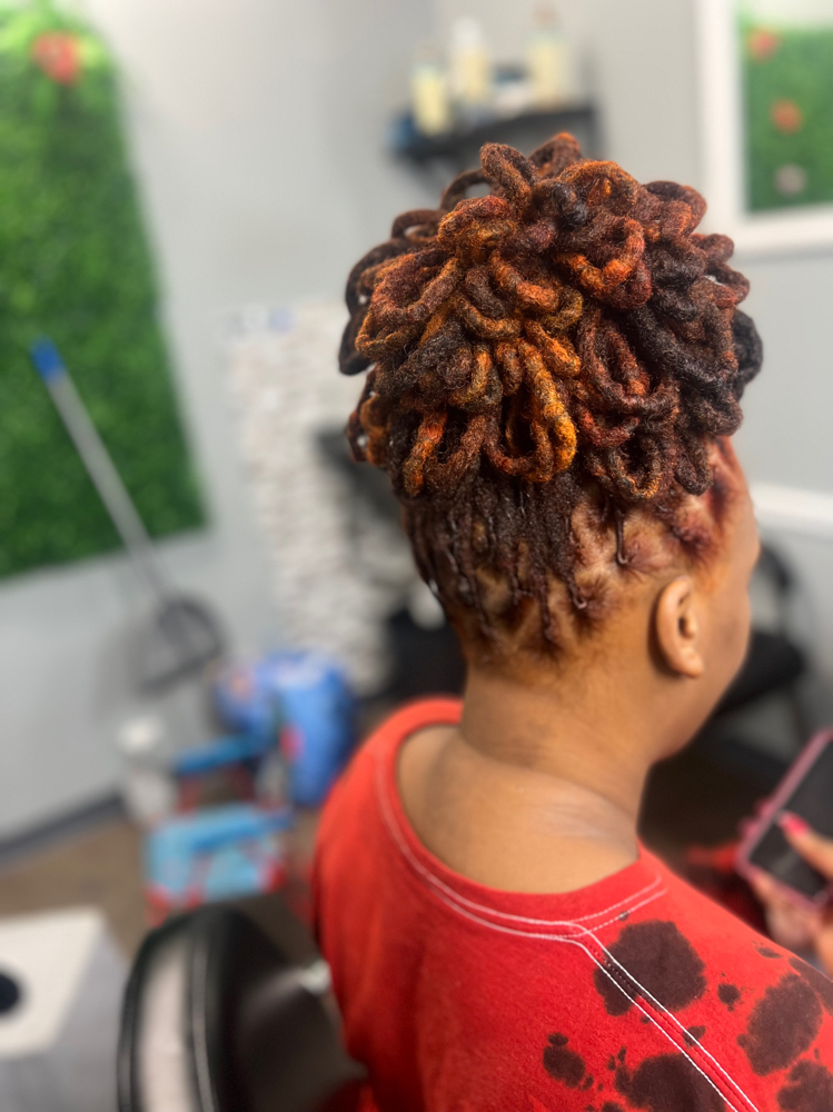 Loc Petals at The Loc Trio in Riverdale, GA