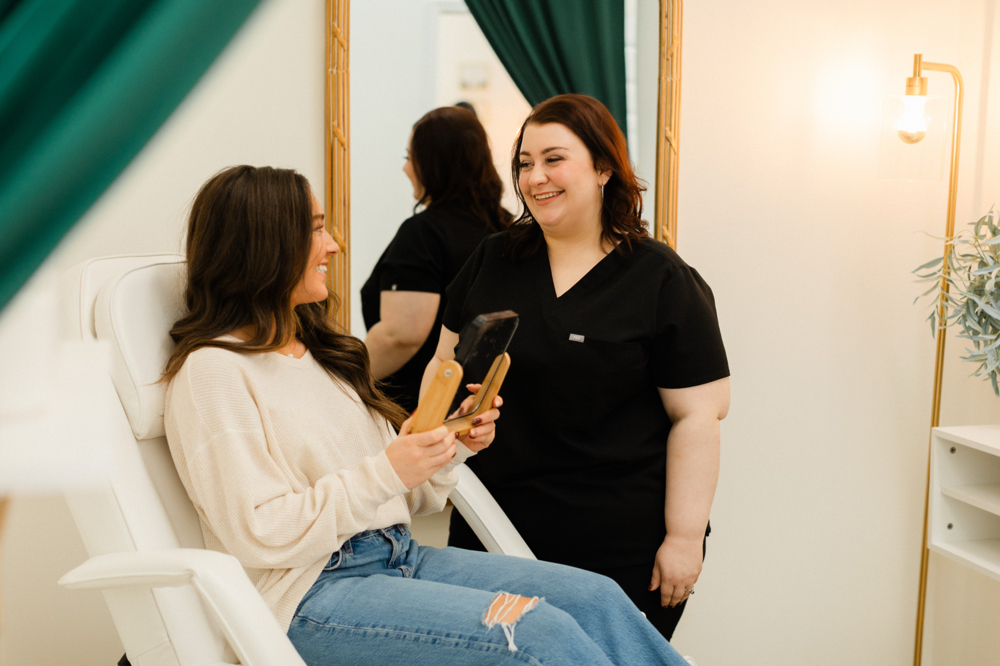 Consultation at Sage & Skin Aesthetics in Somerset, KY