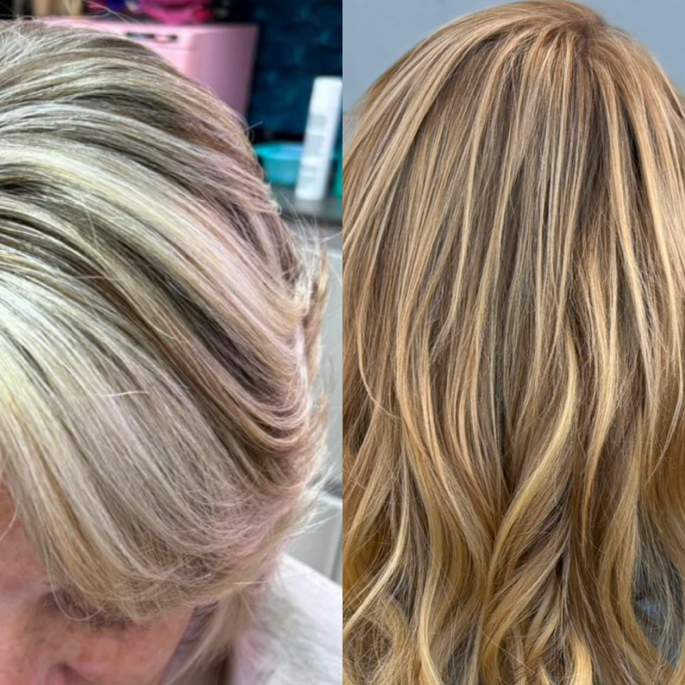 Partial Highlight w/ Gloss at Hair Design By TIFFANY Rafalko in Clearwater, FL