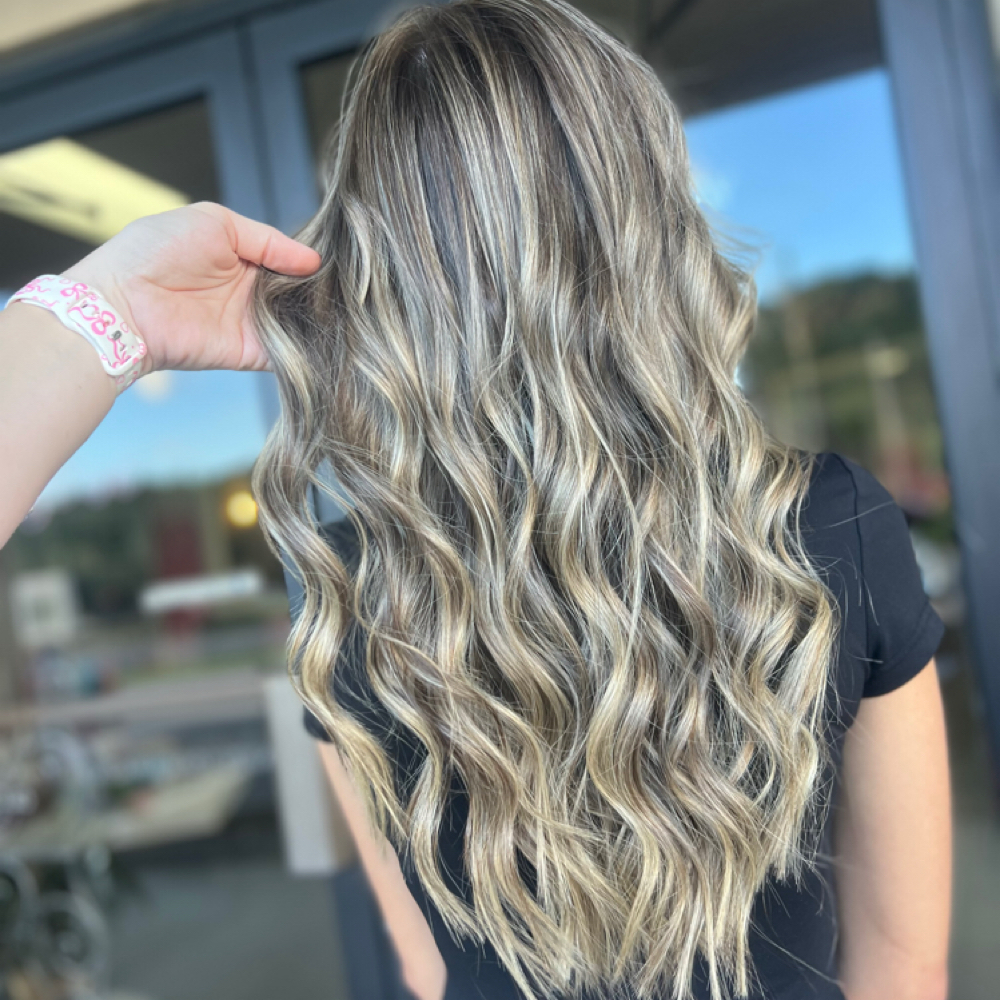 Partial Highlight (long Hair) at Erin Sizemore in Barbourville, KY