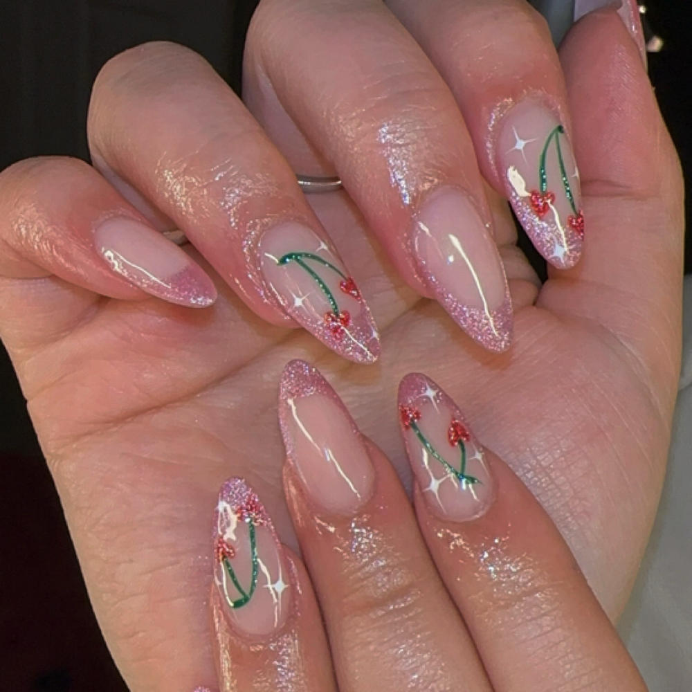 Medium Acrylic Set at Until Dawn Nails in Denver, CO