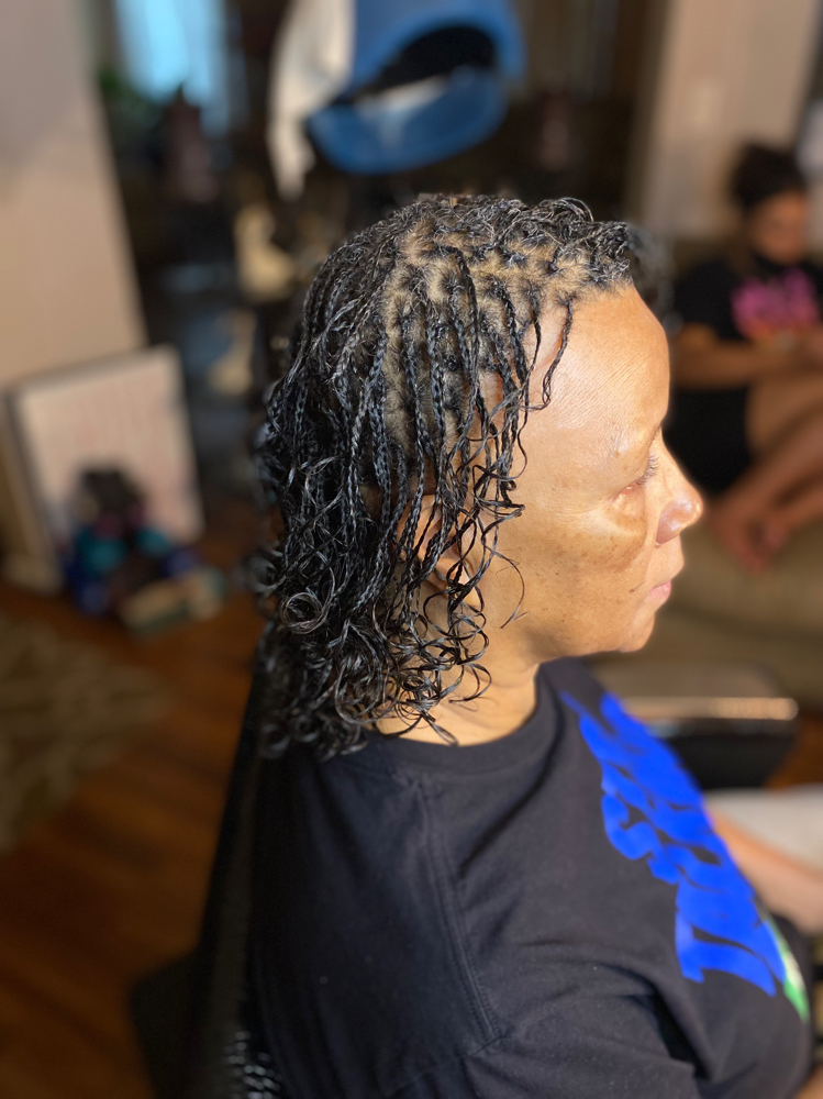 Interlock Method (Locs) at Touched By Angel in Stockton, CA