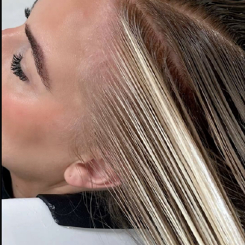 Partial Custom Blonde Package at Salty Sis & Co in Lexington, NC