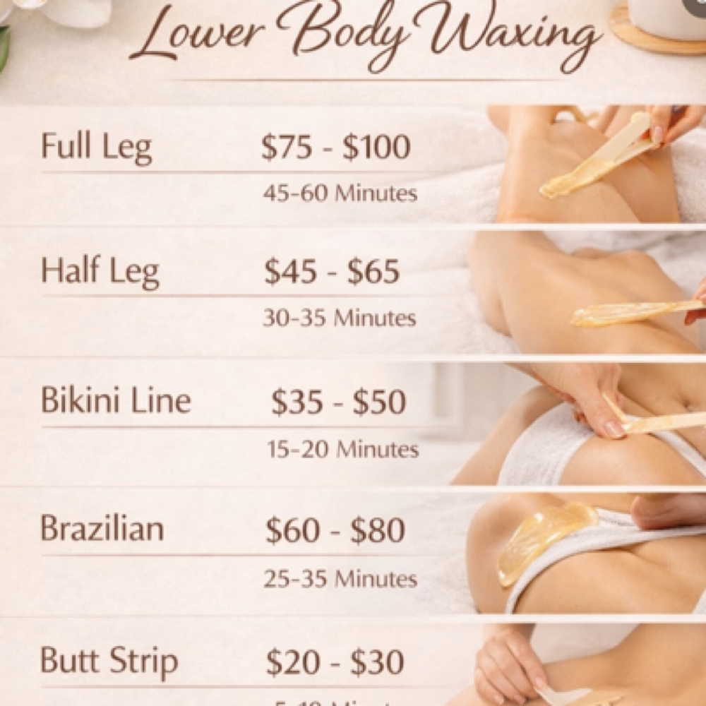 Full Legs Waxing at Cataleya's Nail Salon and Boutique in Phoenix, AZ
