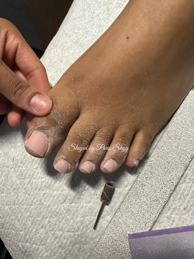 Toe Fill In w/ Color Acrylic