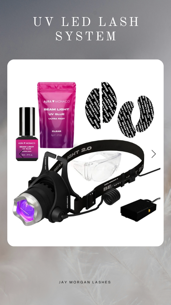 UV-LED LASH EXTENSIONS FULL SET