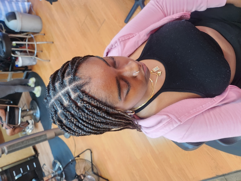 Knotless Individual Braids