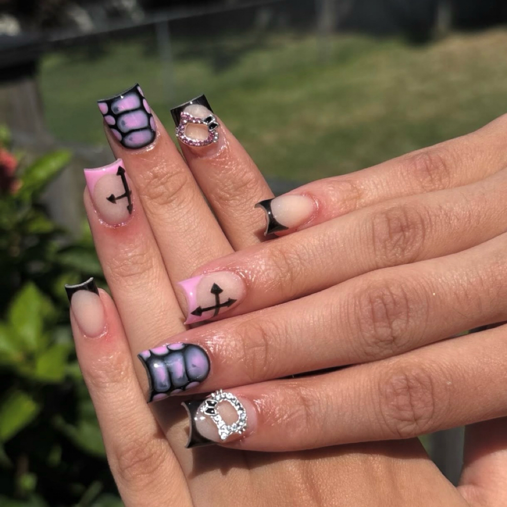 Tier 2 Nail Art at Shapedbyshariee in Youngstown, OH