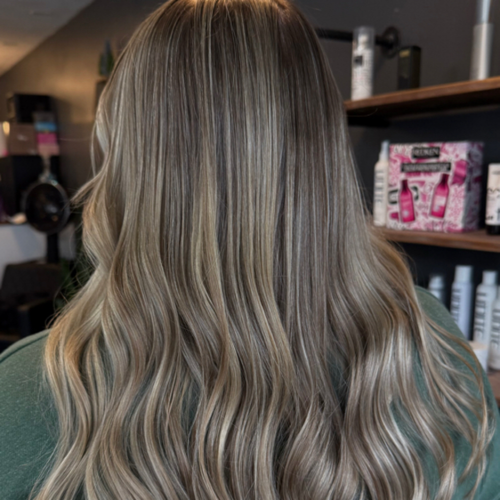 Partial Highlight at Refined Hair Studio in Mahomet, IL