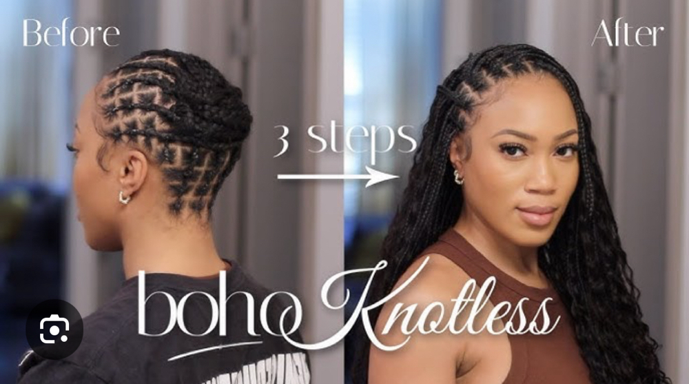 Illusion Crochet (braid Down)