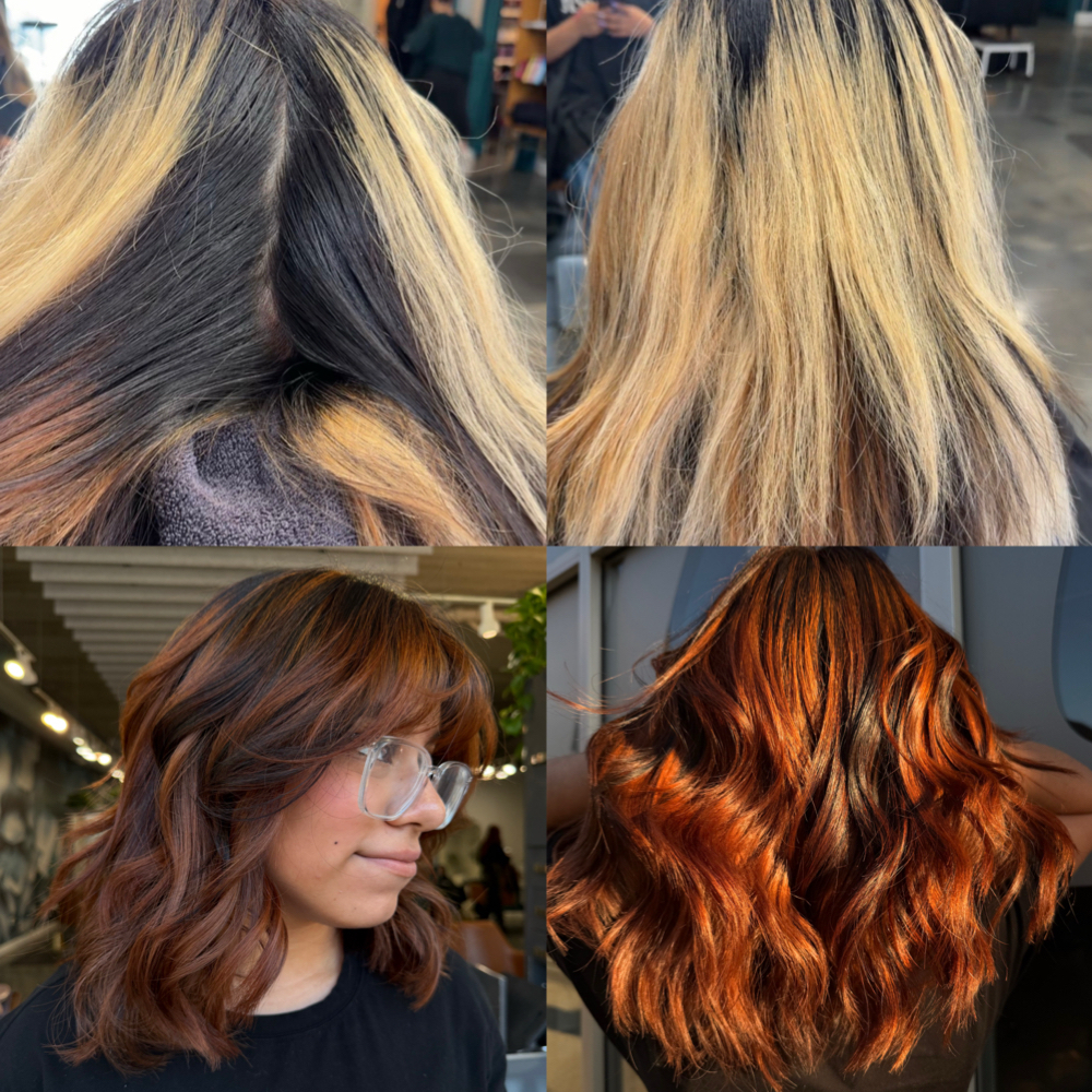 Chunky to Blended | Correction at Kay Does Hair in Chicago, IL