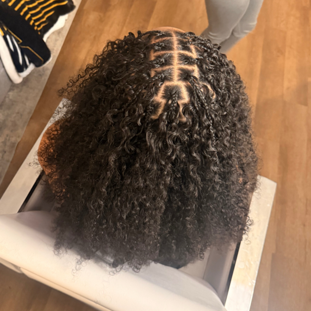 Miracle Knots at BraidsByTish in Montgomery, AL