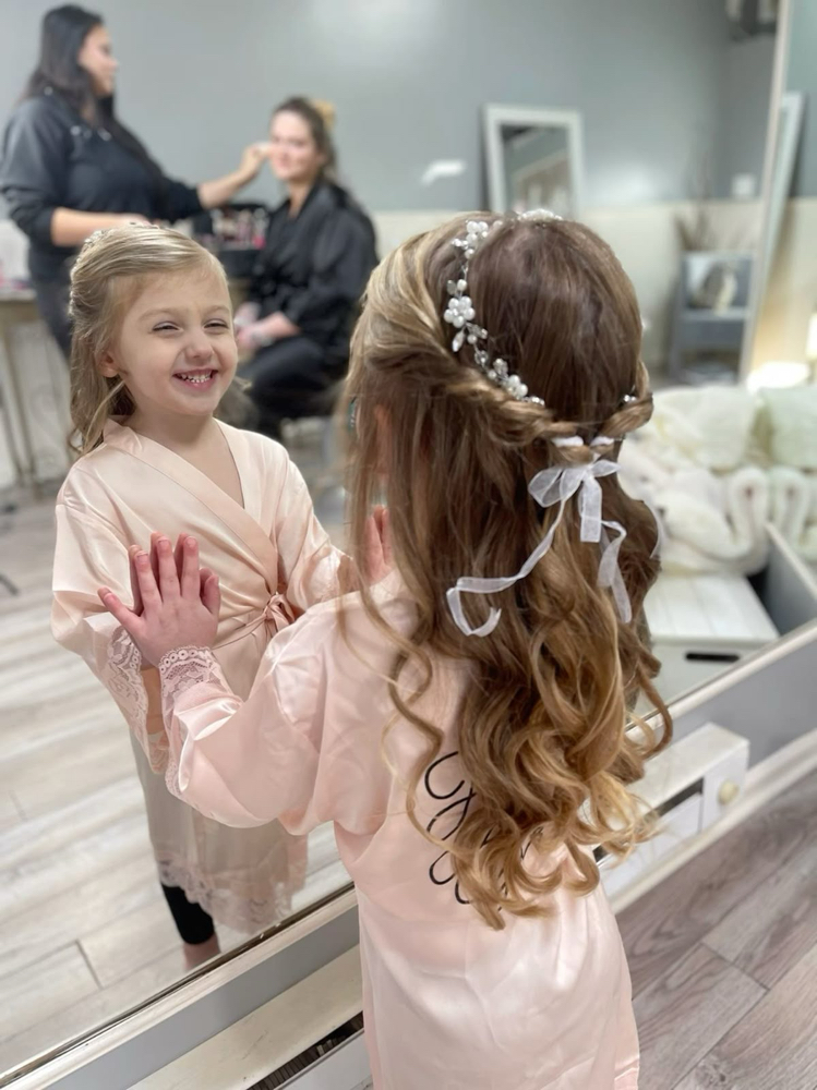 Flowergirl Makeup