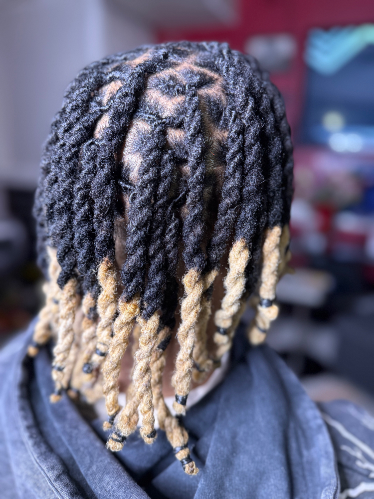 Locs Re-twist at BraidsByNasongae in Somerset, NJ