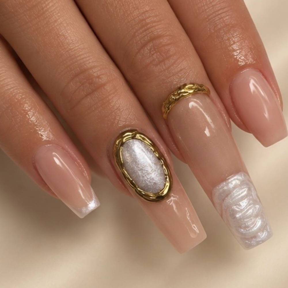 Manicure/ Acrylic Overlay at GigiBeauty in Denver, CO