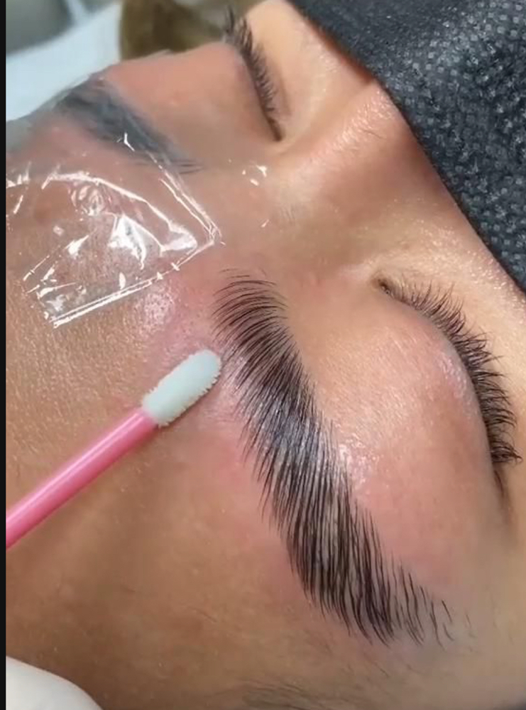 Eyebrow Lamination