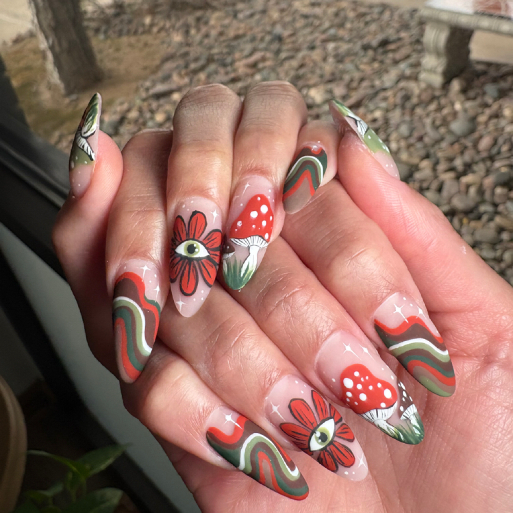 LEVEL 4 DETAILED NAIL ART