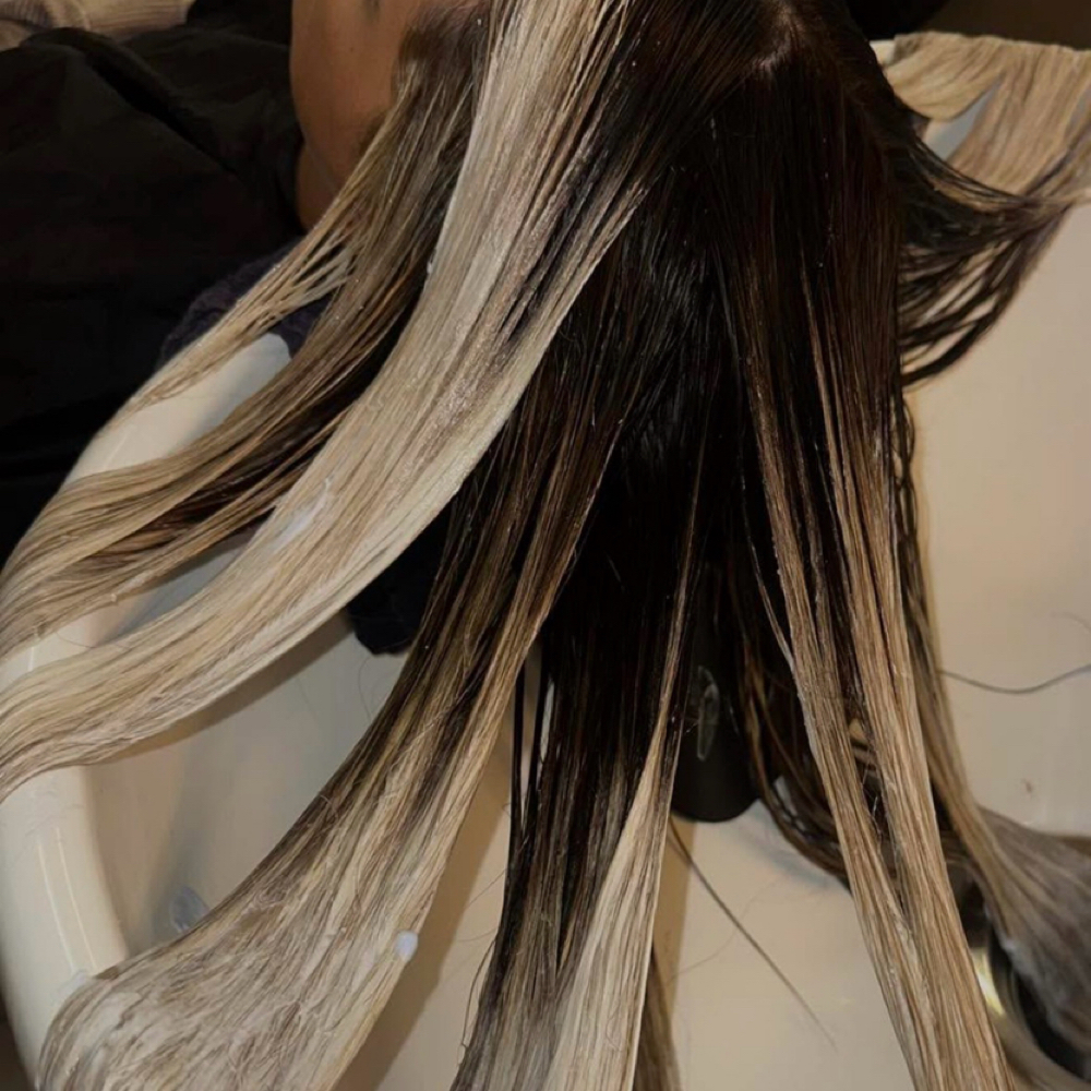 Custom Full Balayage at Hair Refinery - Samantha P Thach in Clovis, CA