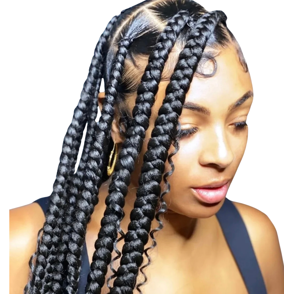 Jumbo Boho Knotless at Shakiyla  Ross in Florissant, MO