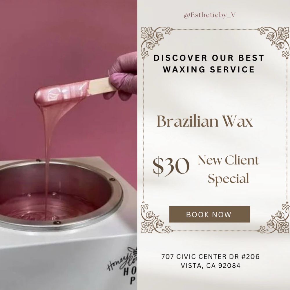 First-time Client Brazilian Wax