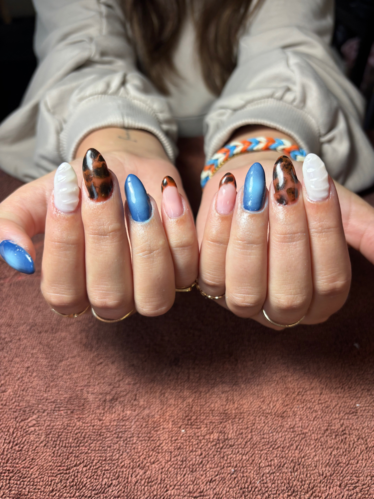 Gel-X Manicure - Tier 3 Art at Nailed By Elisabeth in Altoona, IA