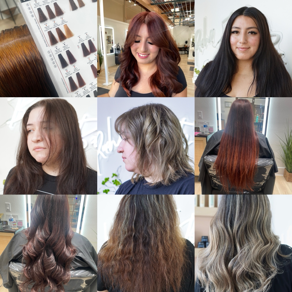 Color Correction at Jessicaannhair in Redlands, CA