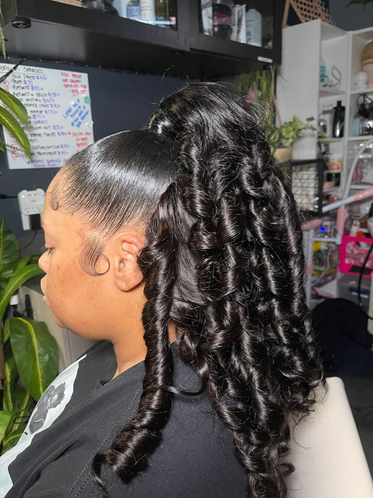 Half Up, Half Down Sew-In / Glue In
