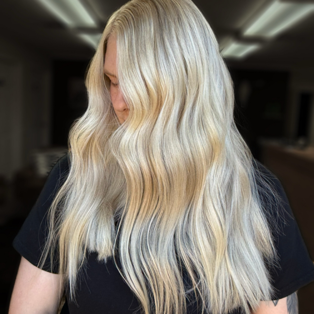Base Bump + Toner at Mason Lane Hair Co. in Weaver, AL