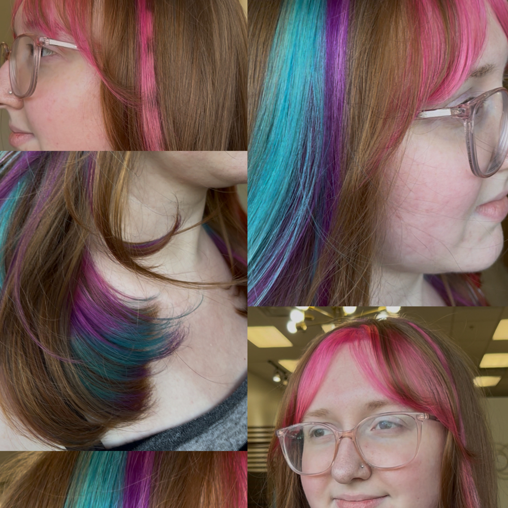 creative freedom consultation at Haircraft by Hanni in clermont, FL