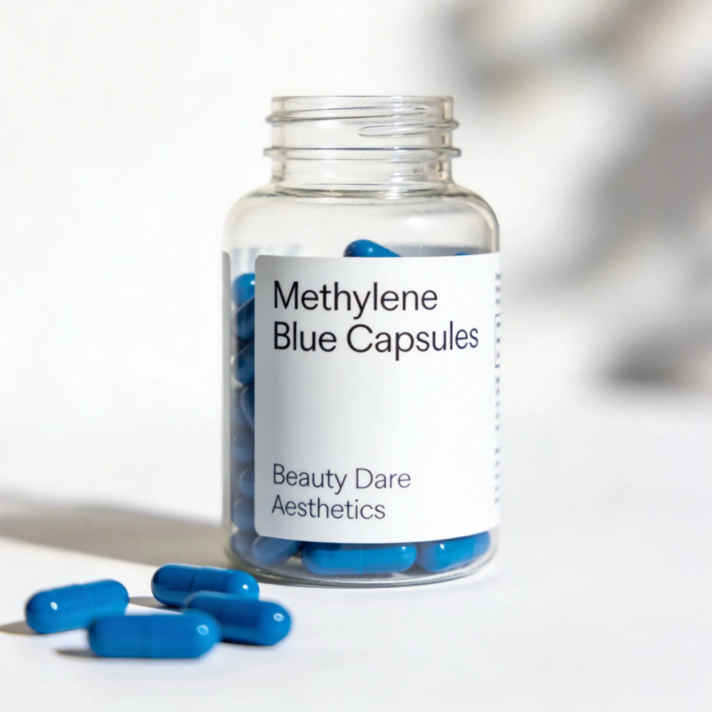 Methylene Blue Capsules at Beauty Dare Aesthetics PLLC in Laredo, TX