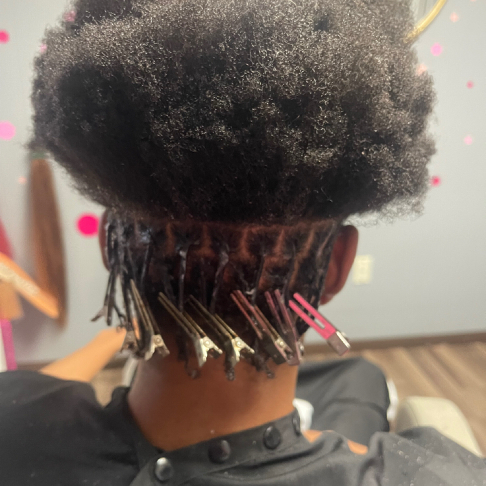 Starter Locs at Lucky Your Hair Salon in Toledo, OH