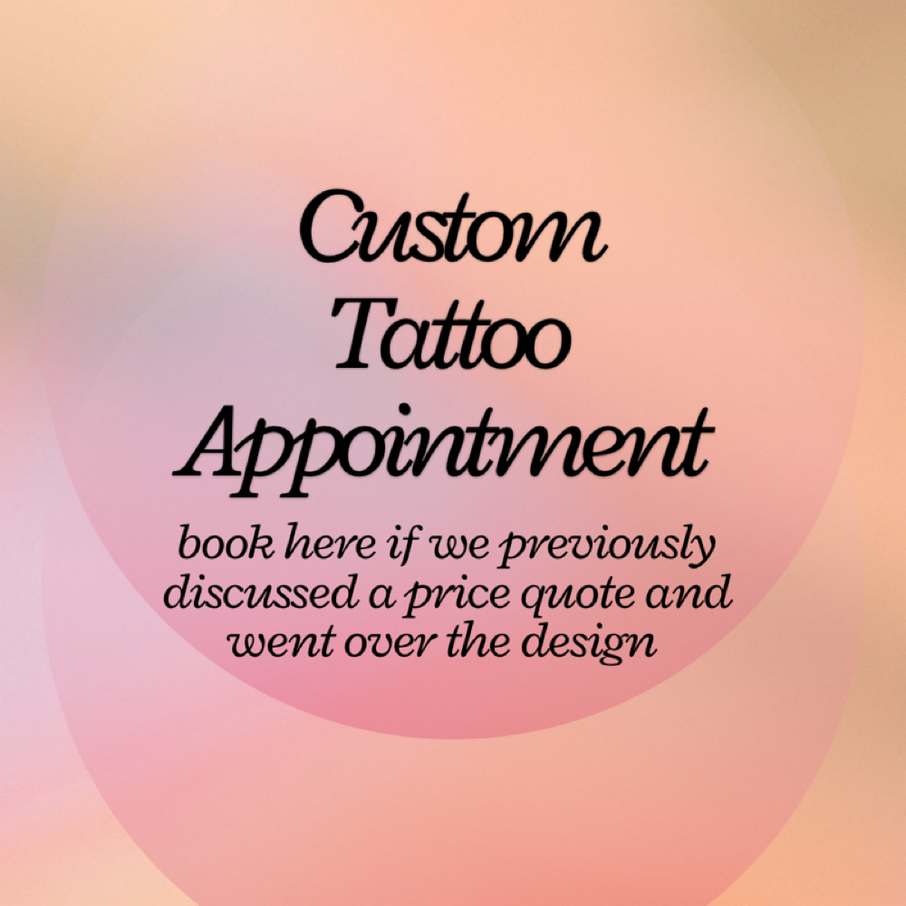 Custom Tattoo at Allie Bloom Tattoos in Morrisville, NC