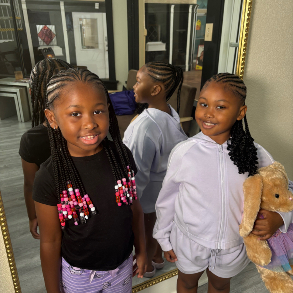Kids Braids With Weave (3-9) at CeeGoneSlay in Haines City, FL