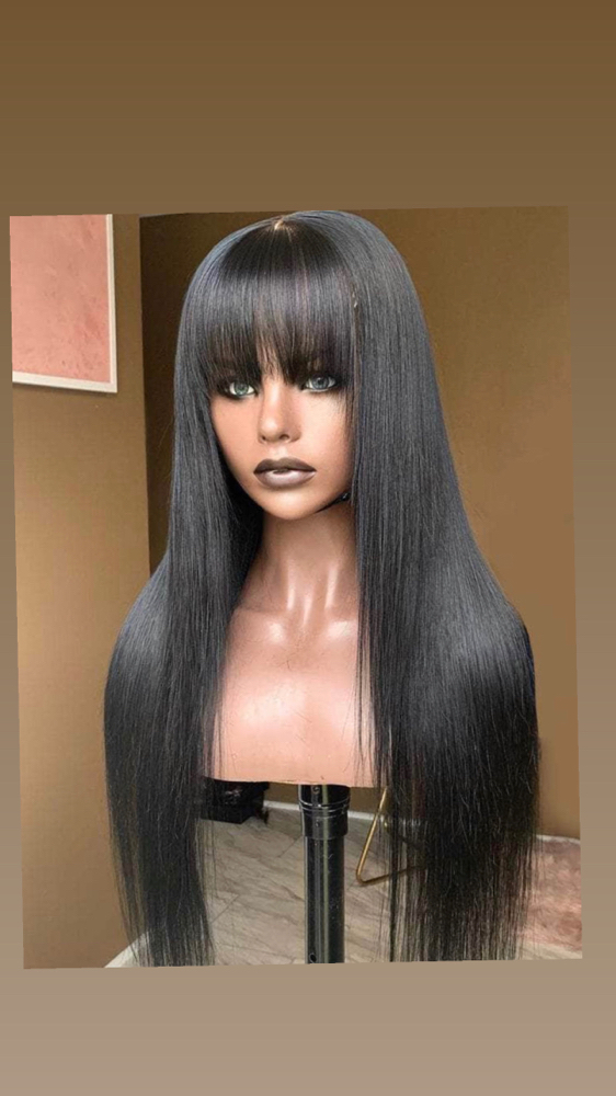Black Bang Wig