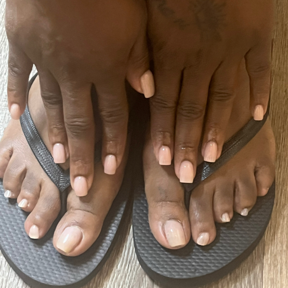 Goddess Mani & Pedi Combo at Goddess Touch Beauty Bar in North Charleston, SC