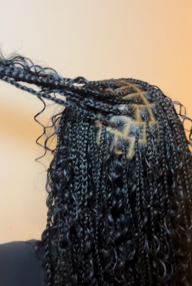 Small Knotless Braids