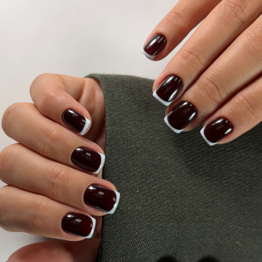 French Tip at Mon Amie nails & beauty in Las Vegas, NV