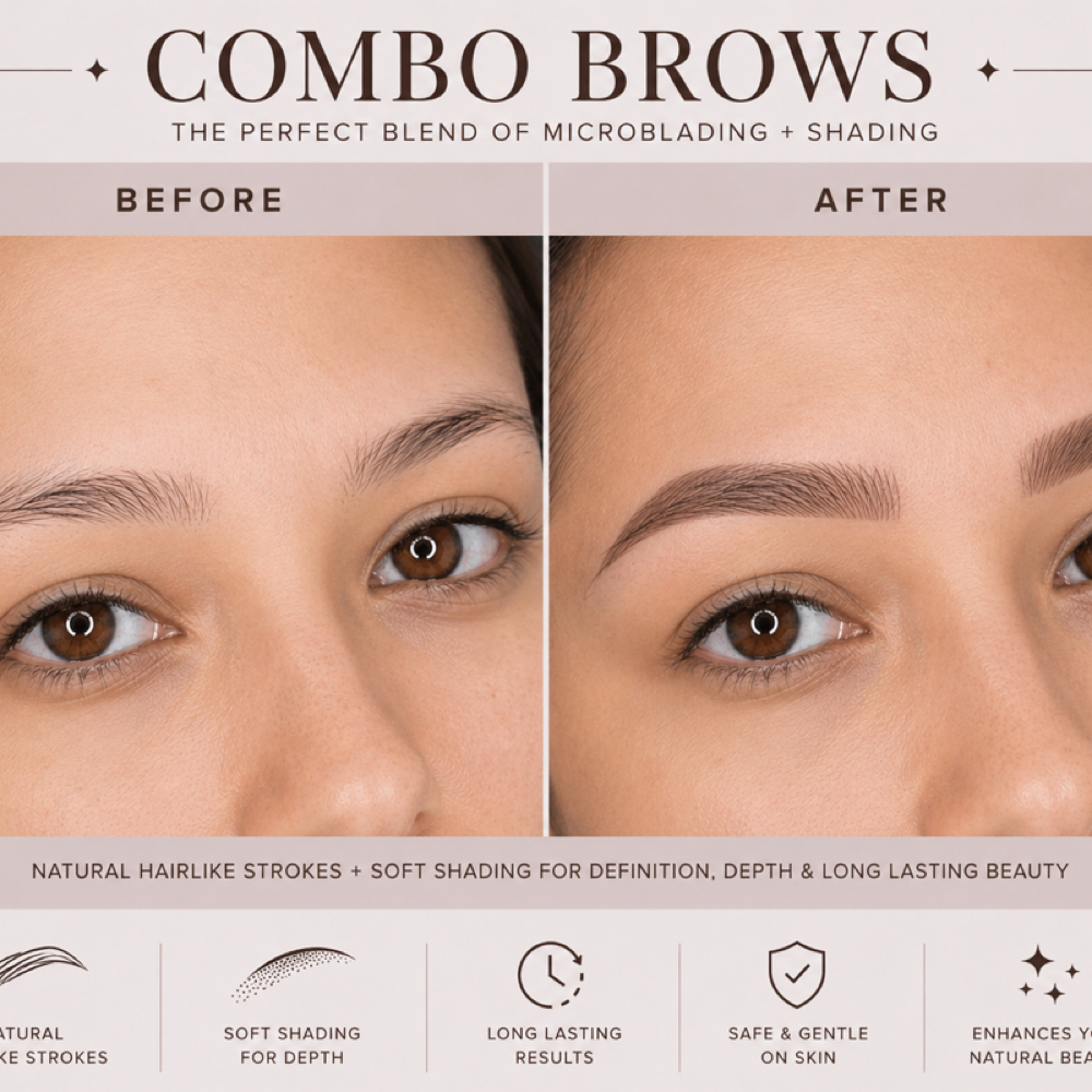Combo Brows at Annie  Nguyen in Snellville, GA
