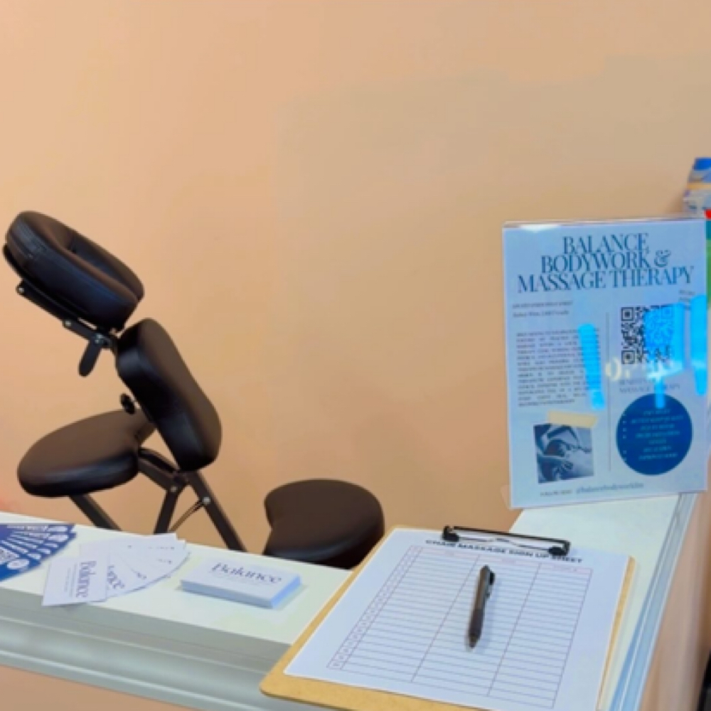 Chair Massage EVENT at Wren Massage Therapy in Wilmington, NC