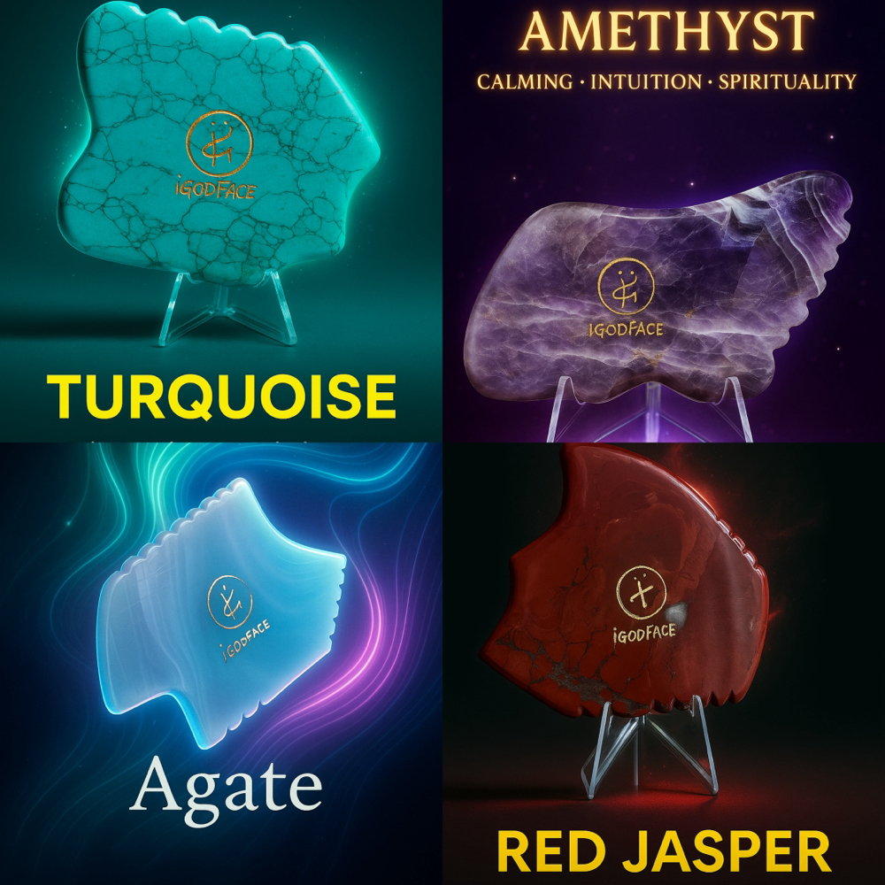 LUX/TURQ, OPAL, AGATE, RED,AMETHYST